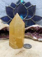 Load image into Gallery viewer, Honey Calcite Towers
