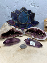 Load image into Gallery viewer, Double Terminated Amethyst Points
