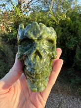 Load image into Gallery viewer, Serpentine Skull Planter
