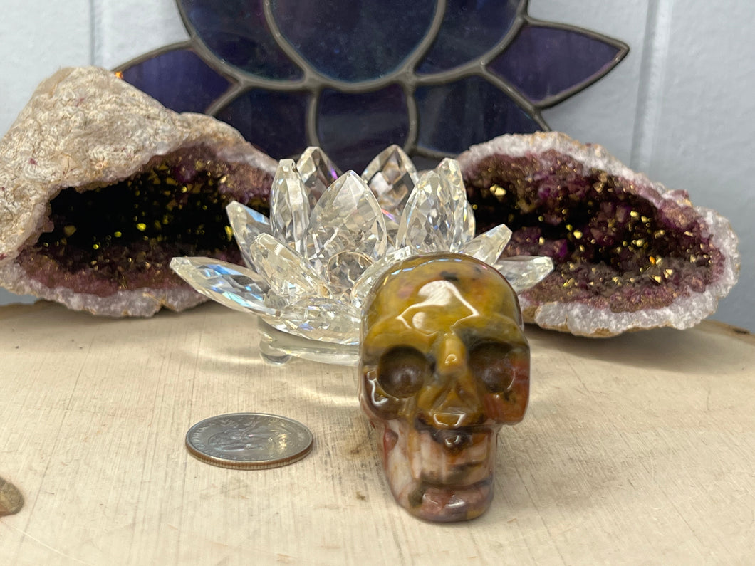 Ocean Jasper Skulls