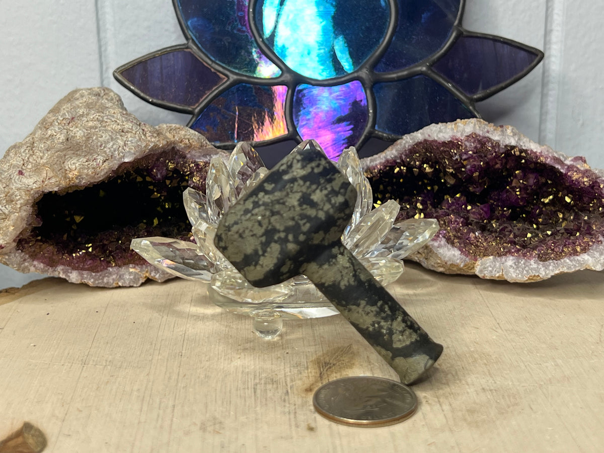 Thor Pyrite Hammer – Crystal Intuition Az
