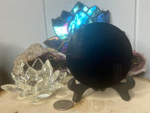 Load image into Gallery viewer, Obsidian Scrying Mirrors with Stands
