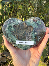 Load image into Gallery viewer, Large Amethyst Geode Heart
