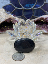 Load image into Gallery viewer, Black Tourmaline Worry Stone
