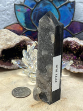 Load image into Gallery viewer, Black Sphalerite Towers
