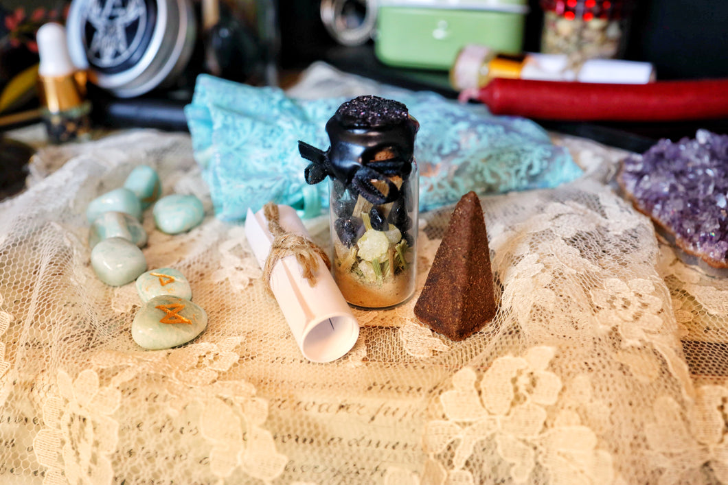 Protection Mini and Medium Spell Kit