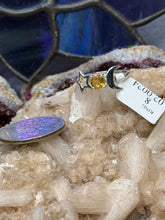 Load image into Gallery viewer, Moon and Star Sterling Silver Ring
