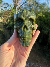 Load image into Gallery viewer, Serpentine Skull Planter
