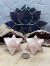 Load image into Gallery viewer, Rose Quartz Merkabah

