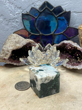 Load image into Gallery viewer, Moss Agate Cubes

