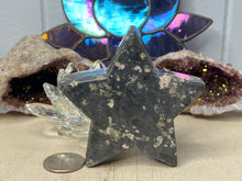 Load image into Gallery viewer, Snowflake Obsidian Stars
