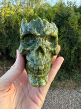 Load image into Gallery viewer, Serpentine Skull Planter
