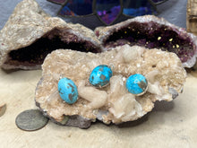 Load image into Gallery viewer, Persian Turquoise 925 Sterling Silver Pendant
