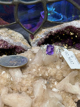 Load image into Gallery viewer, Amethyst 925 Sterling Silver Rings
