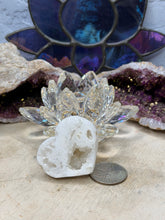 Load image into Gallery viewer, White Druzy Agate Hearts
