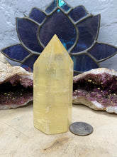 Load image into Gallery viewer, Honey Calcite Towers
