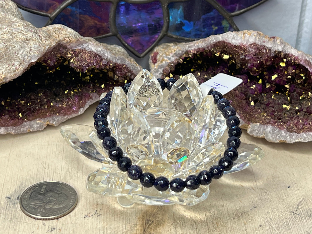 Blue Goldstone Bracelet