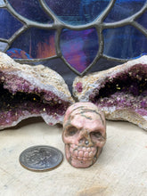 Load image into Gallery viewer, Rhodonite Skull
