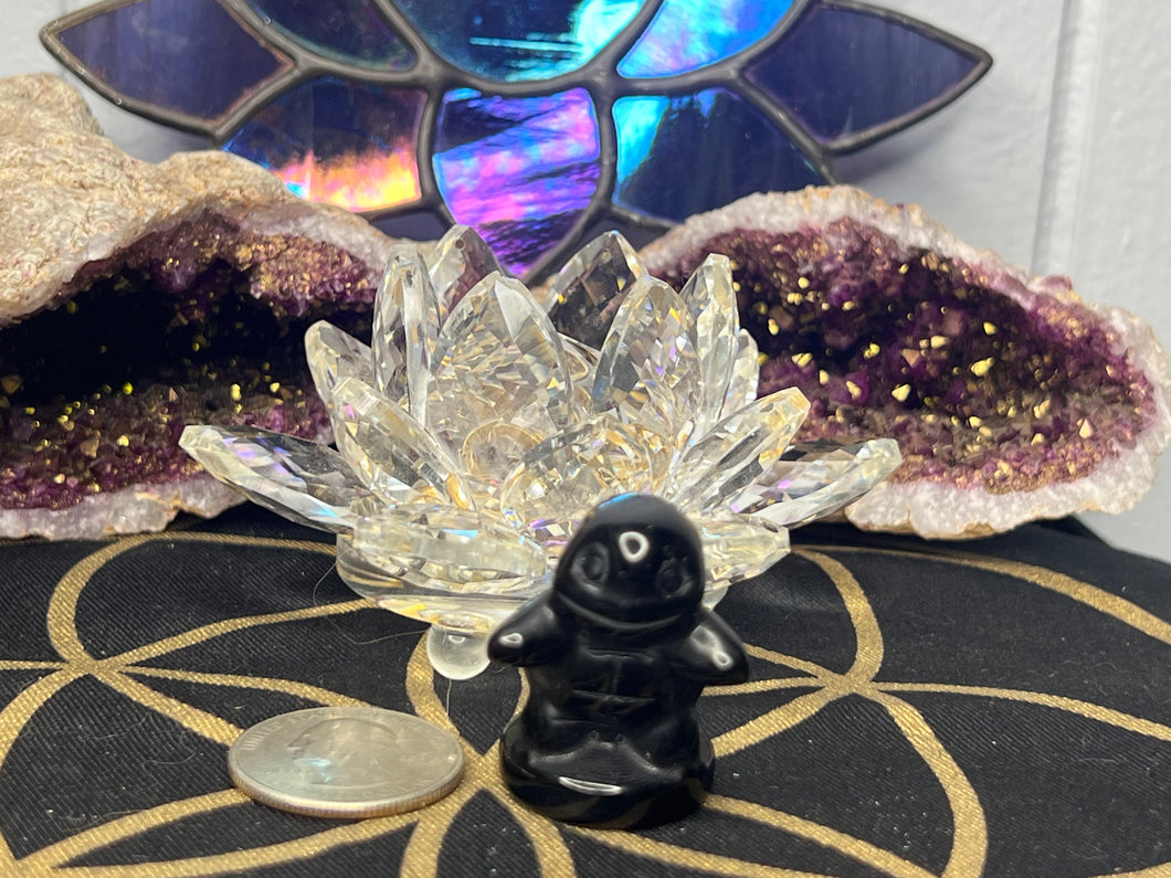 Obsidian Squirtle Pokemon Figure