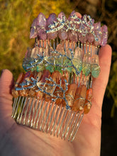 Load image into Gallery viewer, Crystal Hair Combs
