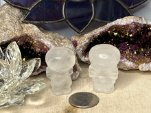 Load image into Gallery viewer, Quartz and Aventurine Jack and Sally Figurine
