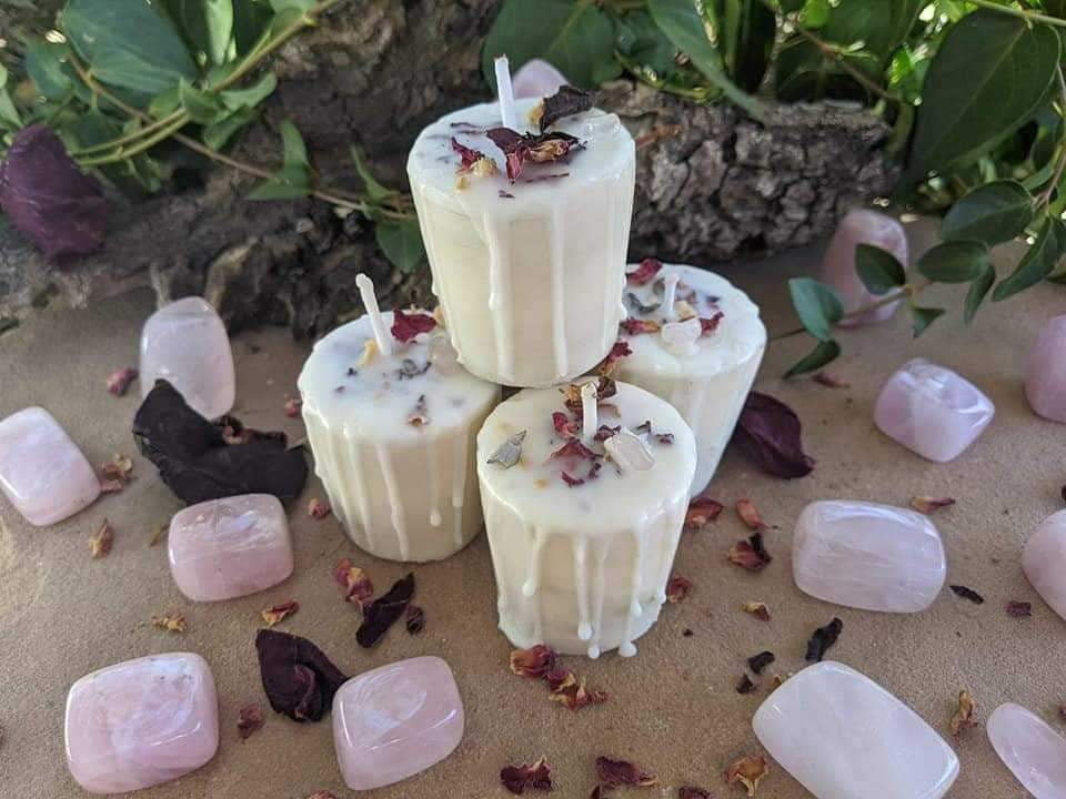 Rose Pure Beeswax Candles