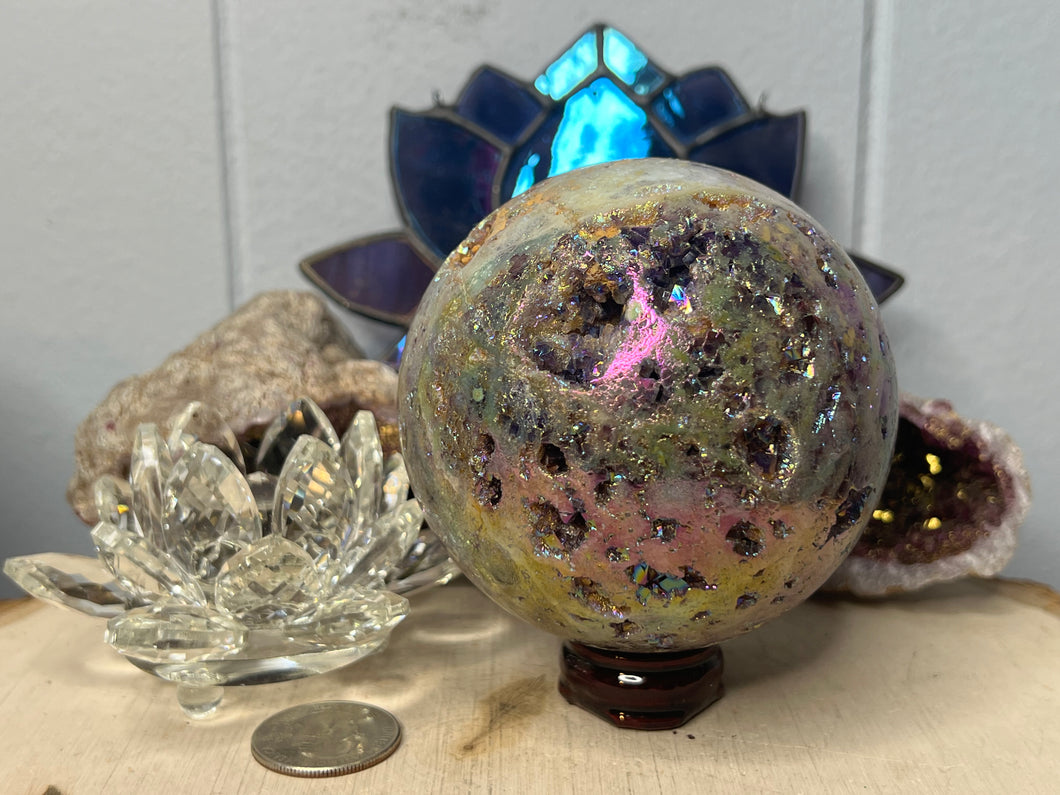 Aura Sphalerite Spheres