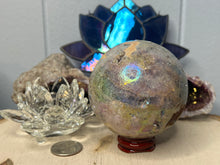 Load image into Gallery viewer, Aura Sphalerite Spheres

