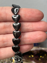 Load image into Gallery viewer, Hematite Heart Bracelets

