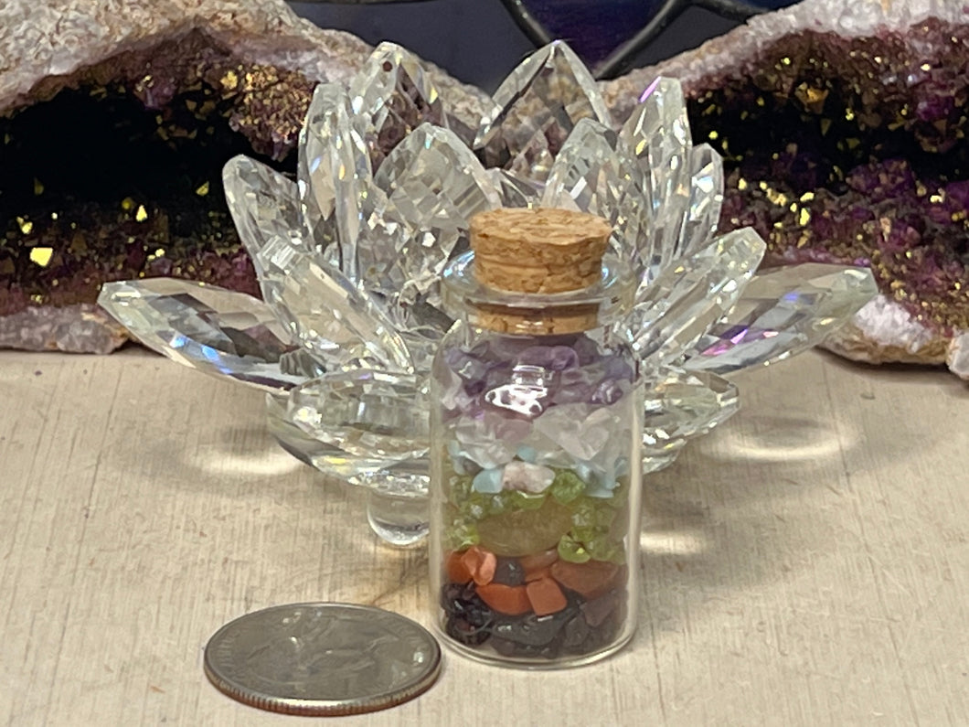 Chakra Gemstone Jar