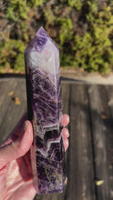 Load and play video in Gallery viewer, Chevron Amethyst Towers
