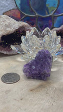 Load and play video in Gallery viewer, Small Amethyst Geode Hearts
