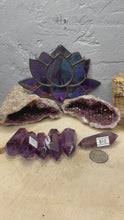 Load and play video in Gallery viewer, Double Terminated Amethyst Points
