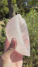 Load and play video in Gallery viewer, Rose Quartz Heart Bowl
