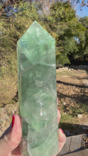 Load and play video in Gallery viewer, Large Fluorite Tower
