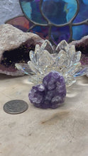 Load and play video in Gallery viewer, Small Amethyst Geode Hearts
