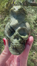 Load and play video in Gallery viewer, Serpentine Skull with Snake
