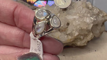 Load and play video in Gallery viewer, #3252 Size 6 Moonstone Sterling Silver Ring
