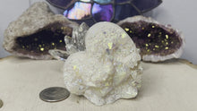 Load and play video in Gallery viewer, Angel Aura Quartz Geode Hearts
