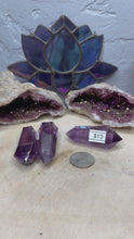 Load and play video in Gallery viewer, Double Terminated Amethyst Points
