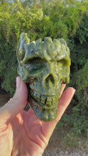 Load and play video in Gallery viewer, Serpentine Skull Planter
