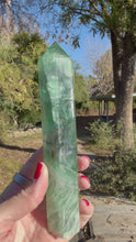 Load and play video in Gallery viewer, Large Fluorite Tower
