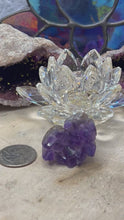 Load and play video in Gallery viewer, Small Amethyst Geode Hearts
