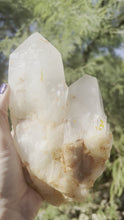 Load and play video in Gallery viewer, Pineapple Quartz Double Terminated Cluster

