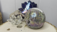 Load and play video in Gallery viewer, Aura Sphalerite Spheres
