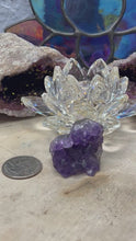 Load and play video in Gallery viewer, Small Amethyst Geode Hearts
