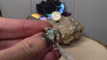 Load and play video in Gallery viewer, #3270 Size 7 Labradorite Sterling Silver Ring

