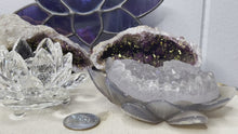 Load and play video in Gallery viewer, Druzy Agate Lotus
