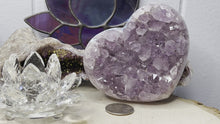 Load and play video in Gallery viewer, Amethyst Geode Hearts
