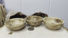 Load and play video in Gallery viewer, Chocolate Calcite Bowls
